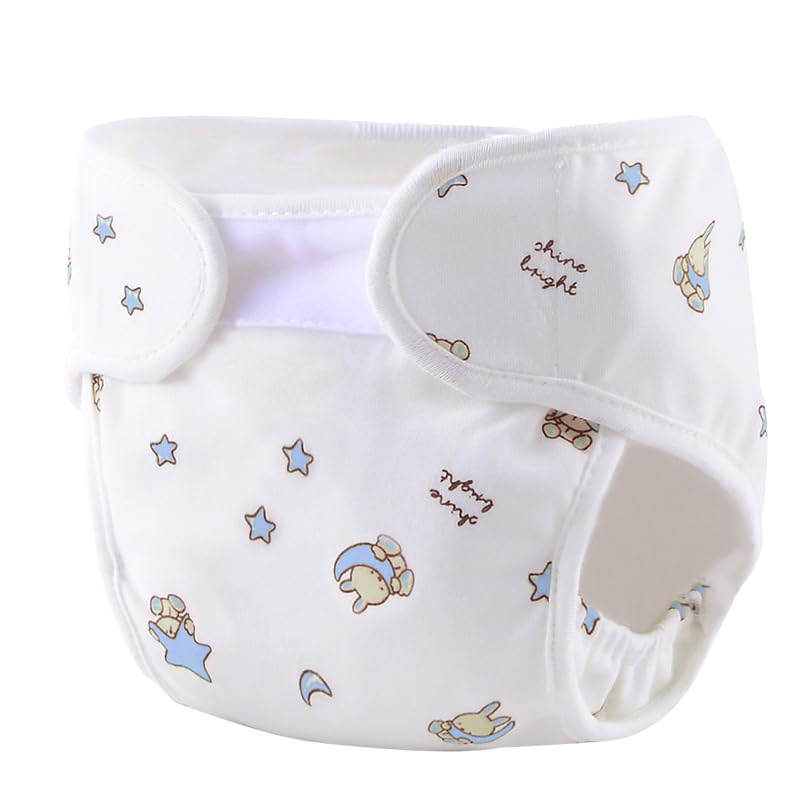Reborn Baby Dolls Diapers Accessories 4-Piece Pack Fit For 17-24 Inch Reborn Dolls Newborn Underwear Reusable Washable