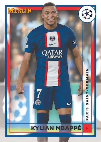 Topps Merlin Chrome UEFA Champions Soccer Card Blaster Box - 32 Multicolor Cards, Cardboard Material