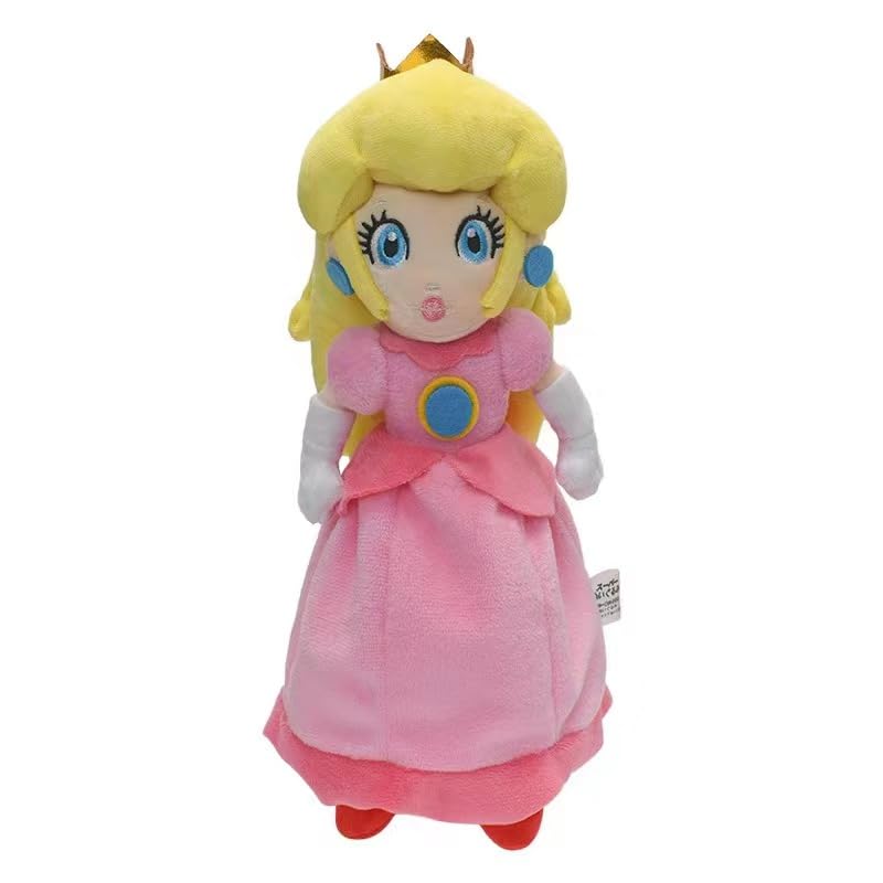 Huawell Sup Mari All Star Collection Princes Peach Plush Toy Princessrosalina & Dasy Stuffed Plush 8' (Princes Peach & Princessrosalina & Dasy)