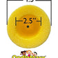 Oodles Of Noodles Oodlemaxx Giant Pool Noodle Yellow (12 Pack)