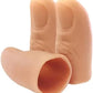 2Pcs Magic Thumb Lights, Finger Lights Magic Trick Fingers Led Magic Thumb Prank Toys Light Up Flashing Fingers Tips Appearing L