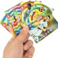 Crazybuy Football Star Cards Rainbow All Star Players To Collect 55 Cards (Multicolor)