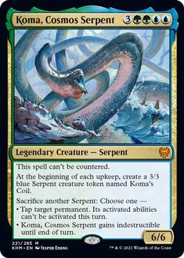 Magic: The Gathering - Koma, Cosmos Serpent - Kaldheim