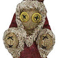 Ebros Day Of The Dead Pinheadz Monster With Voodoo Stitches Figurine Halloween Collectible Statue Fantasy Mythical Beings Undead Apocalypse Horror Icon (Krampus Hunchback)