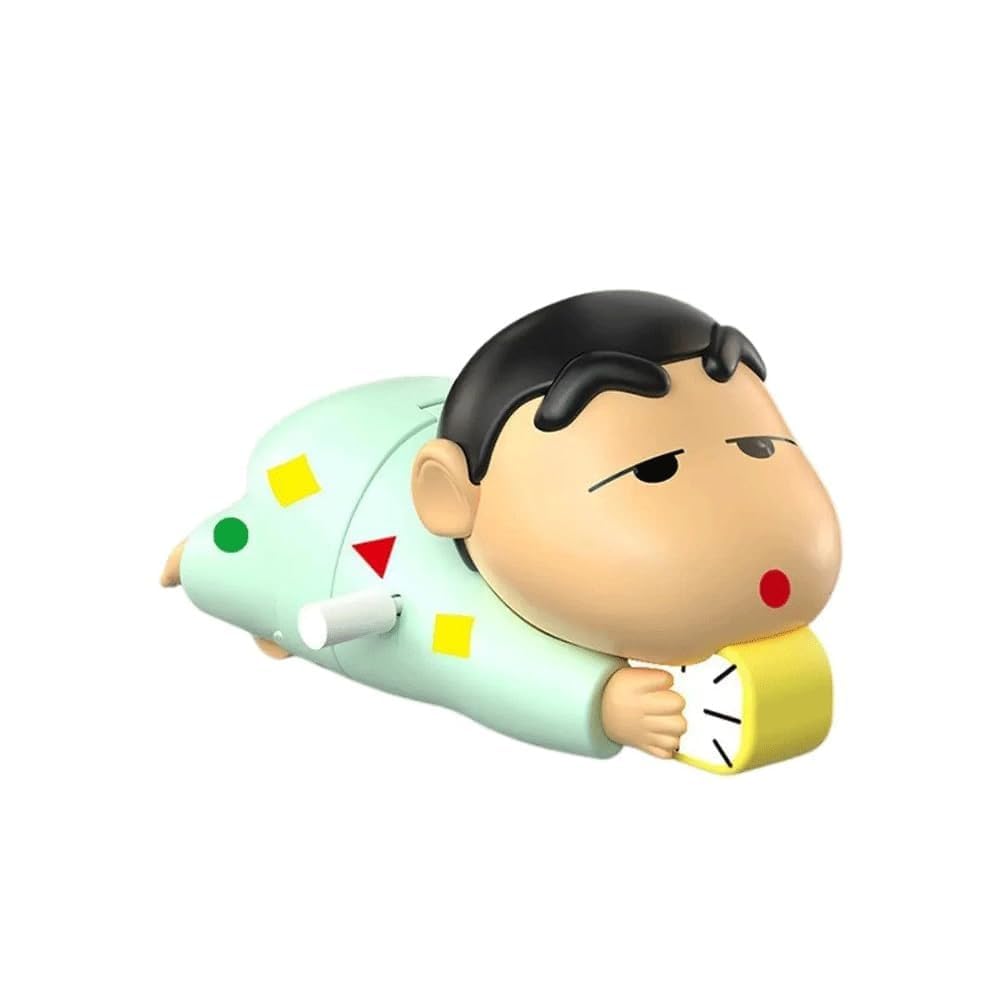 Maviri Shinchan Moving Toy Shin Chan Action Figure Collectible Toys For Kids Length-10Cm (Multicolour)