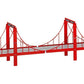 Carrera Bridge Set - Red, Medium - Plastic Material, Model 20061604