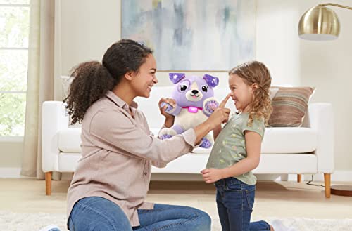 LeapFrog Pal Scout Smarty Paws | Soothing & Sensory Cuddly Toddler Toy with Lights & Music | Suitable for Ages 6-36 Months | Vio