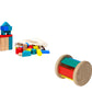 DBeb Playtime Set  Wooden Baby Rattle & 48Piece Building Blocks | Sensory & Montessori Toys For Toddlers 1+ | Cognitive, Motor
