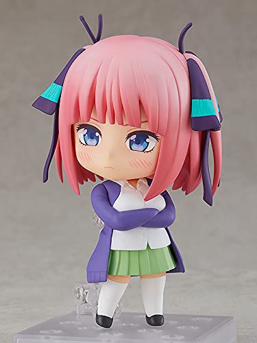 Good Smile The Quintessential Quintuplets: Nino Nakano Nendoroid Action Figure, Multicolor