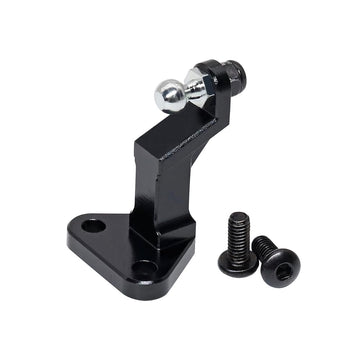 GTHELE Trailer Hitch Coupler Aluminum for Traxxas 1/18 TRX4M Upgrade Parts RC Crawler Car
