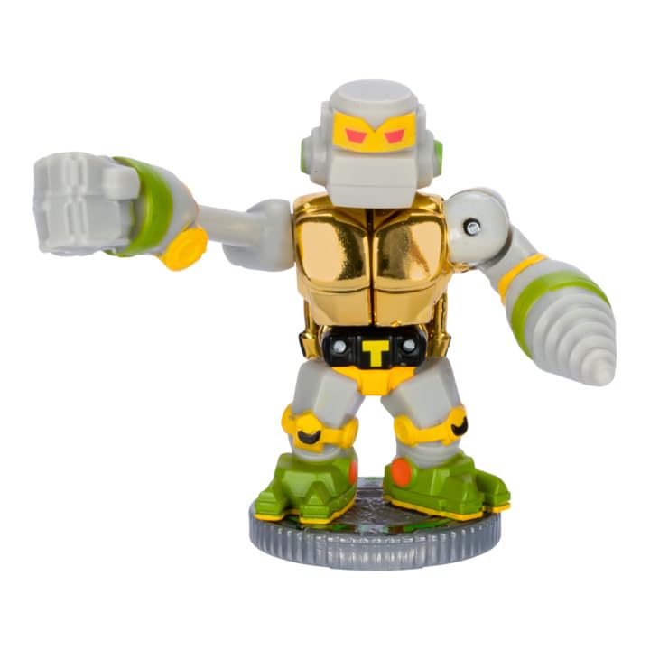 Legends of Akedo Teenage Mutant Ninja Turtles (TMNT)  Mini Battling Warriors  8 Mini Battling Warriors to Collect Including New Fighters  with Unique  (Metalhead)