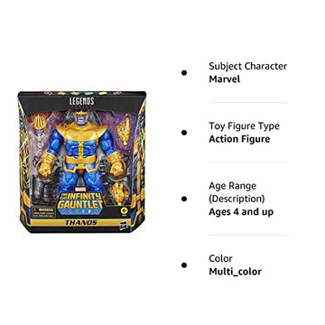 Hasbro Marvel Legends The Infinity Gauntlet Thanos Action Figure, 6-Inch