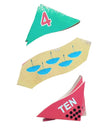 Toodles Number Triangle Cards | Early Math Development for Preschool Toddlers | Matching Puzzles and Spelling Games | Educationa