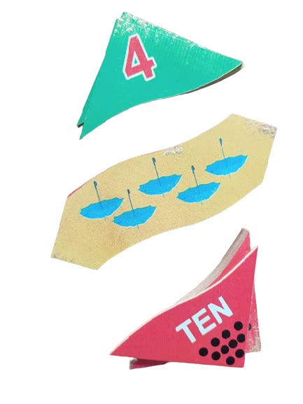 Toodles Number Triangle Cards | Early Math Development for Preschool Toddlers | Matching Puzzles and Spelling Games | Educationa