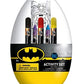 Innovative Designs DC Batman Activity Egg Craft Kit | Coloring Pages | Stickers | Markers | Crayons,Yellow