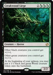 Magic The Gathering - Creakwood Liege (191/249) - Modern Masters 2015
