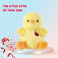 Sew Butiful 8' Duck Stuffed Animals Plush, Cute Plushies For Animal Themed Parties Teacher Student Award, Animal Toys For Baby, Boy, Girls, Great For Nursery, Room Decor, Bed (Duck)