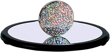 Toysmith Euler’s Disk - Hypnotic Light & Sound Science Toy for Home & Office - Physics Desk Decor for Kids & Adults 8+ - Multi-colored