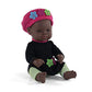 Miniland Educational Anatomically Correct Baby Dolls, 12-5/8', African Girl
