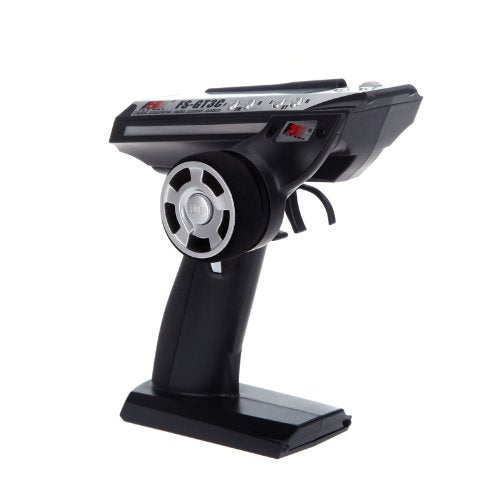 Goolrc Flysky Fs-Gt3C Rc Transmitter 2.4Ghz 3Ch Lcd Remote Controller With Fs-Gr3E Receiver For Rc Car Boat (Black)