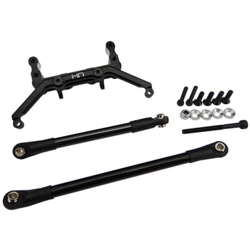 Hot Racing SCXT24AM01 Black Aluminum On Axle Servo Mount SCX 2