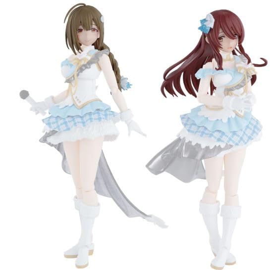 Bandai Hobby Kit 30Ms Option Hair Style & Face Parts Set (Tenka Osaki/Chiyuki Kuwayama)