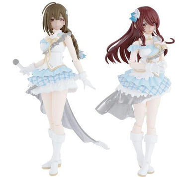 Bandai Hobby Kit 30Ms Option Hair Style & Face Parts Set (Tenka Osaki/Chiyuki Kuwayama)