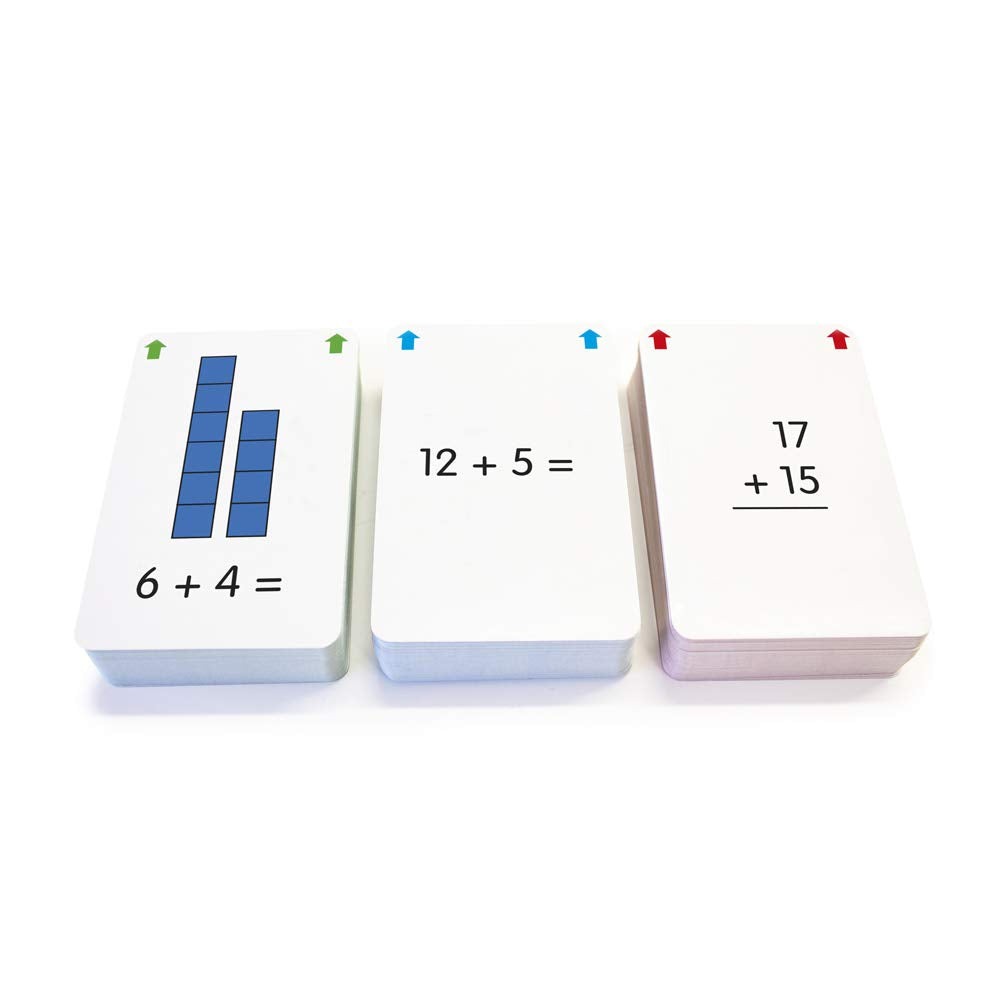 Junior Learning Jl204 Addition Flashcards Medium