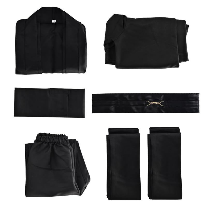 Cosxingyi Kids Boys Costume Robe Cloak With Hood Tunic Belt Pants Set Halloween Cosplay Outfit 6 Years And Up