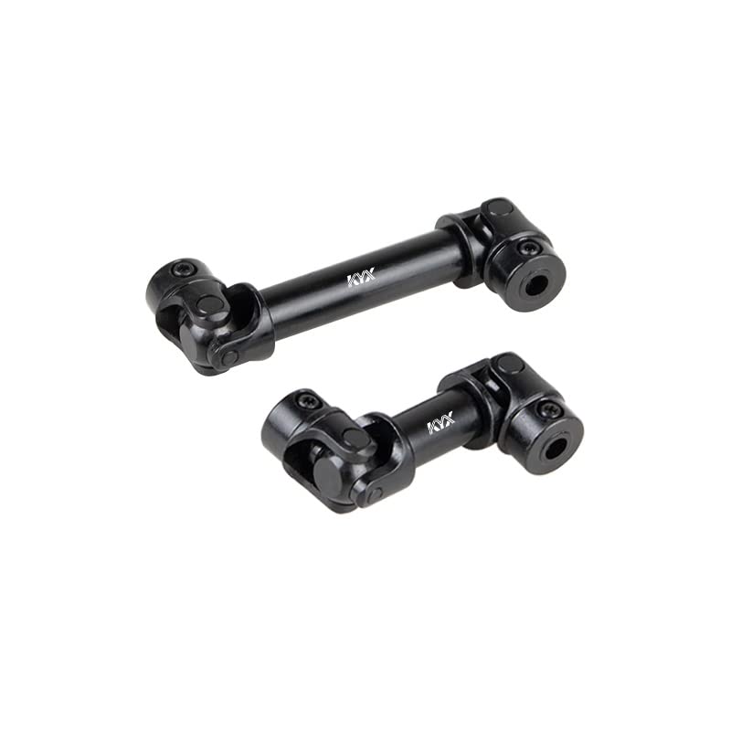 KYX Racing Hard Steel Center Drive Shaft Upgrades Parts Accessories for 1/18 RC Crawler Car Axial Traxxas TRX4M