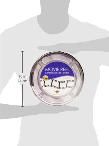 Movie Reel w/Filmstrip Centerpiece (15 filmstrip included) Party Accessory (1 count) (1/Pkg)