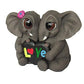 Dwk Decorative Elephant Couple Love Split Figurine | Elephant Sculpture Decor For Couples | Desk Sculpture And Decorative Items Decorations On Put On Shelves - 6.5'