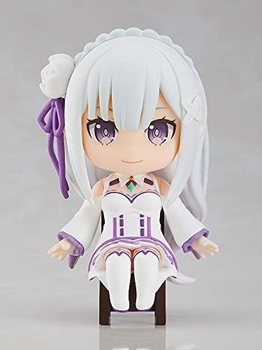 Good Smile Re:Zero – Starting Life In Another World: Emilia Nendoroid Swacchao! Action Figure, Multicolor