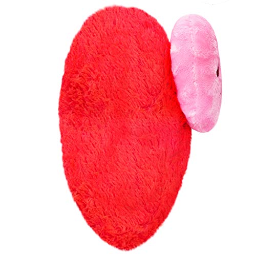 Squishable Heart 15" Plush Toy - Pink Soft Plush Stuffed Animal, Model 841024113587