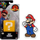 The Super Mario Bros. Movie 1.25 Inch Mini Figure With Question Block With Sticker Combo Pack (Dry Bones)