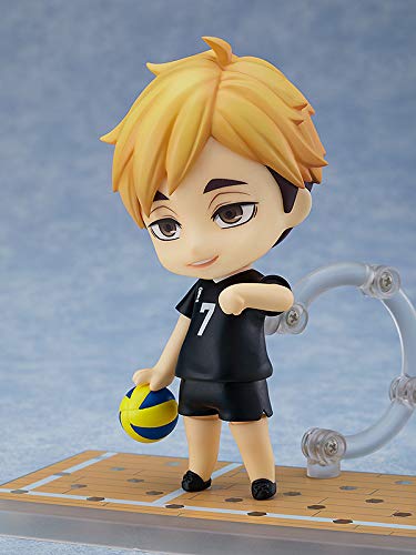 Orange Rouge Nendoroid Action Figure - Atsumu Miya, Multicolor, Model G12685, Made of Acrylonitrile Butadiene Styrene