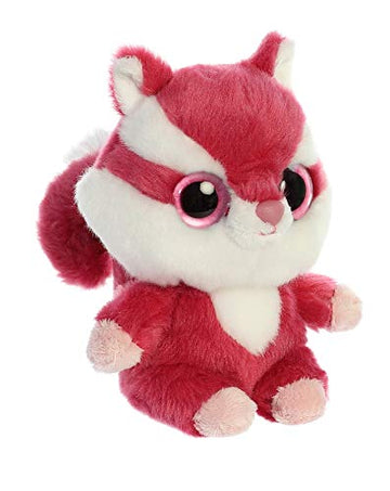 Aurora® Vibrant Yoohoo® Chewoo™ Stuffed Animal - Eye-Catching Display - Whimsical Cuteness - Pink 5 Inches