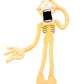 Poprore Siren Head Plush Toys - Cartoon Dog, Cat, Rabbit Plush Toys For Halloween, Christmas, Horror - Yellow