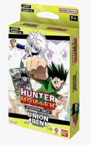 BANDAI Union Arena English TCG: Hunter X Hunter  Starter Deck  50 Cards