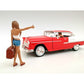 American Diorama Hitchhiker 2 Piece Figure Set For 1:24 Scale Models