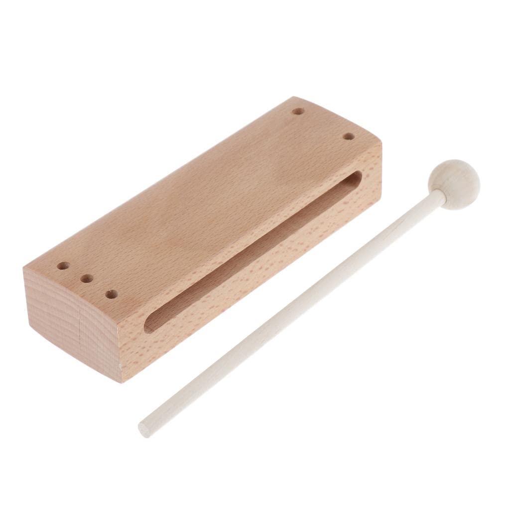 Lichts Wooden Percussion Block Kids Early Educational Percussion Instrument Toys