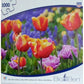 Big Ben Jigsaw Puzzle Of A Field Of Tulips