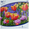 Big Ben Jigsaw Puzzle Of A Field Of Tulips