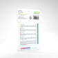 2 Packs Gamegenic Prime Board Game Sleeves 50Ct Standard American Size Card Sleeves Individual Pack