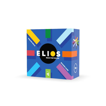 Helvetiq Elios Board Game - An Abstract Wooden Challenge To Test Your Strategy! Fun Family Game For Kids & Adults, Ages 7+, 2-4 Players, 15 Minute Playtime, Made By Helvetiq