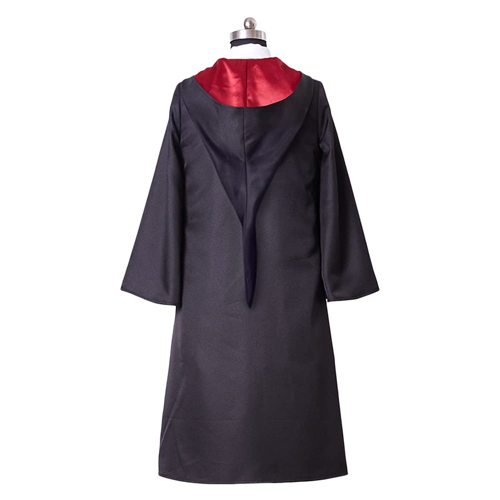 Ngoviny Kids Girls Witch Cosplay Costume Magic School Uniform Girls Witch Robe Cloak Skirt Shirt Halloween Cosplay Props