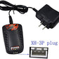 Blomiky 7.4V 800mA 2S Lipo Li-ion Battery Balance Charger Box with XH-3P Port for X8C RC Drone 18859E 9125 Q903 and SCX24 RC Tru