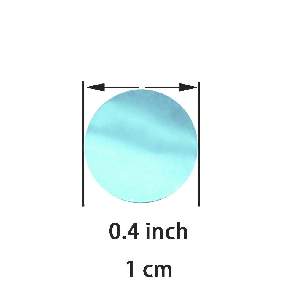 Light Blue Foil Metallic Round Table Confetti Decor Under the Sea Baby Shower Birthday Party Circle Dots Mylar Table Scatter Con
