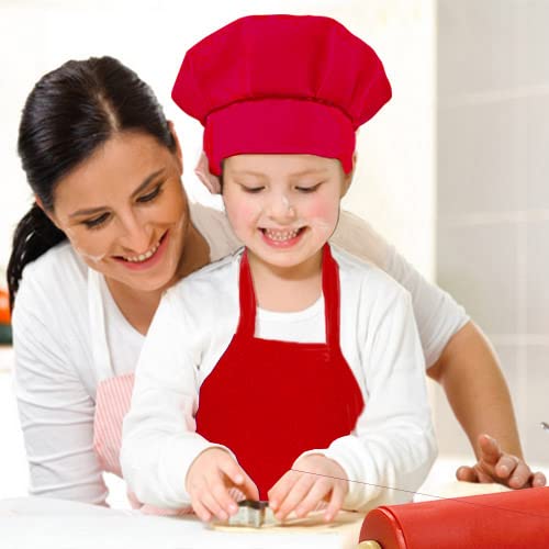 Kids Real Cooking Set Baking Kitchen Kit with Apron,Chef Hat,Cooking Supplies,Kitchen Utensils and Recipes Great Gift