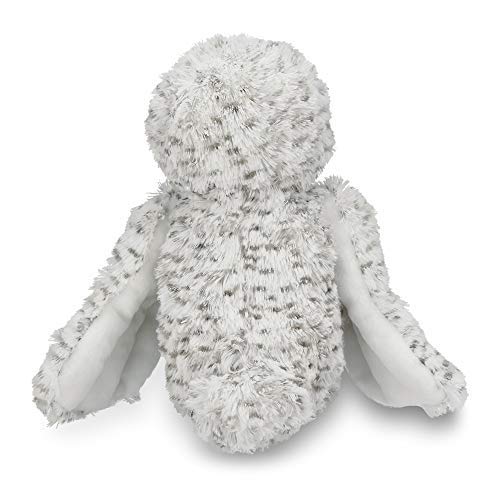 Bearington Owlfred Plush Stuffed Animal White Snowy Owl, 11 Inches